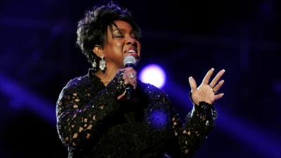 Gladys Knight performs in Cardiff in 2011