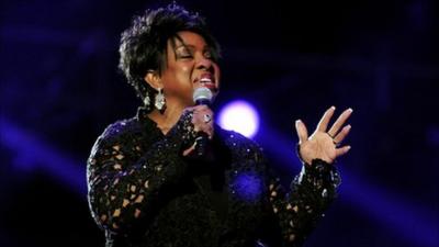 Gladys Knight performs in Cardiff in 2011