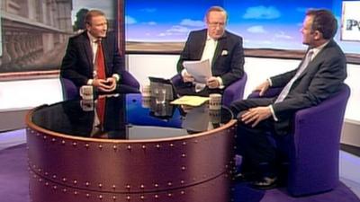 Gus O'Donnell, Andrew Neil and Nick Herbert