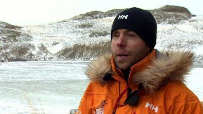 Walking with the Wounded team