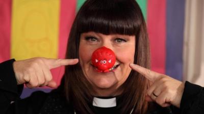 Dawn French as Geraldine Granger as the cast of The Vicar of Dibley will reunite for a one-off sketch