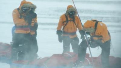 Members of the WWTW South Pole 2013 challenge (Photo by Frank Gardner)