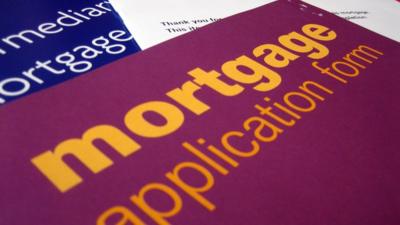 Mortgage application form