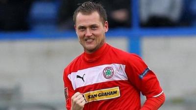 Cliftonville's Ciaran Caldwell