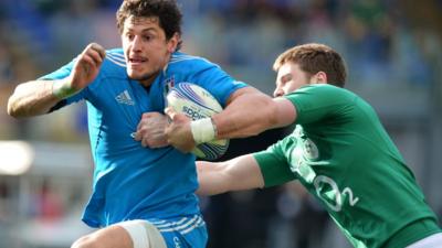 Italy 22-15 Ireland