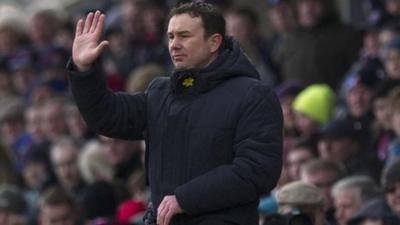 Ross County boss Derek Adams