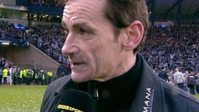 St Mirren boss Danny Lennon