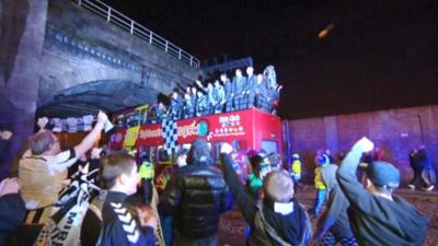 Buddies welcome Cup heroes home