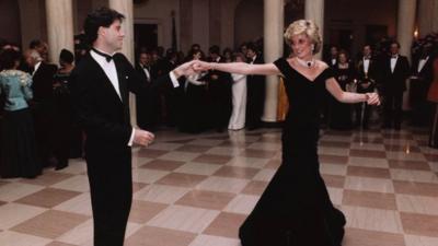 Princess Diana and John Travolta