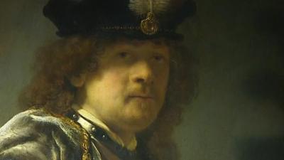 Suspected self-portrait by the Dutch Master Rembrandt