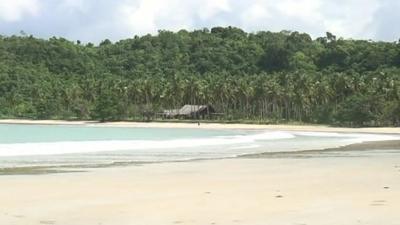 Beach in the Philippines