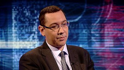 Romania's Prime Minister, Victor Ponta