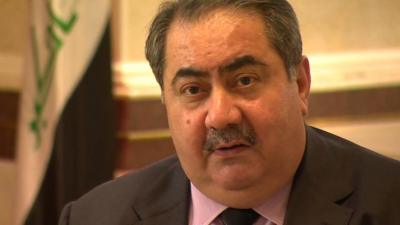 Iraq's Foreign Minister Hoshyar Zebari