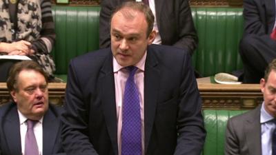 Energy Secretary Ed Davey