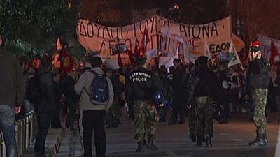 Protests in Cyprus