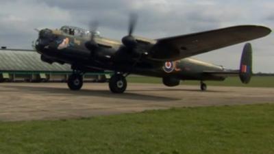 The brothers want to restore the Lancaster bomber to make it airworthy