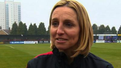 Former Arsenal and England captain Faye White