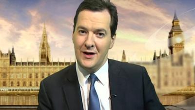 Chancellor George Osborne