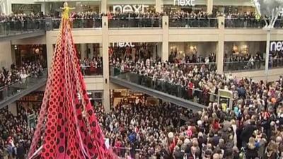 Opening ceremony at Trinity Leeds