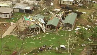 Tornado damage