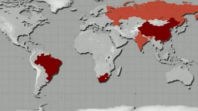 Brics map