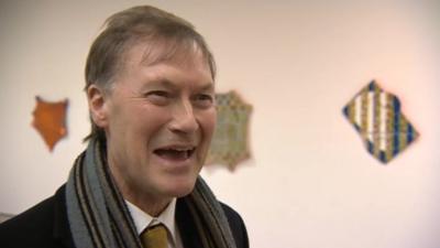 David Amess at the Jerwood Gallery