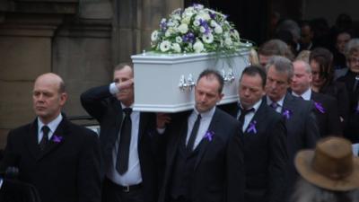 Christina Edkins funeral at Birmingham Cathedral