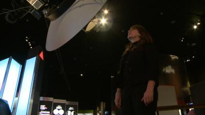 Adriana Ocampo at the Air and Space Museum