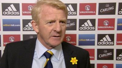 Scotland manager Gordon Strachan