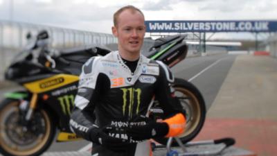 British MotoGP racer Bradley Smith