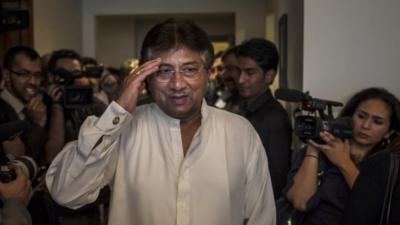 Former president of Pakistan, Pervez Musharraf