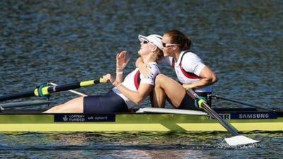 Helen Glover and Polly Swann took Gold in Sydney