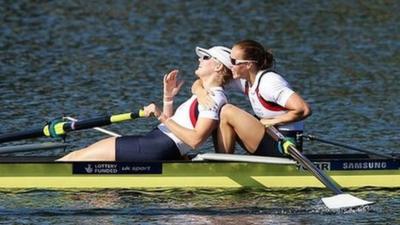 Helen Glover and Polly Swann took Gold in Sydney