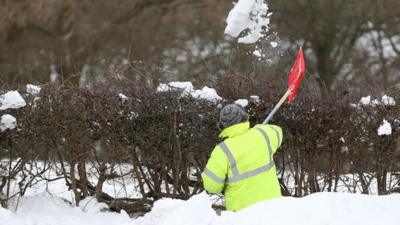 Snow in the UK