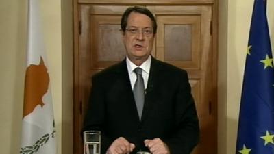 President of Cyprus, Nicos Anastasiades