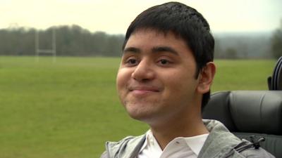 Disabled sport leader Adil Ghani