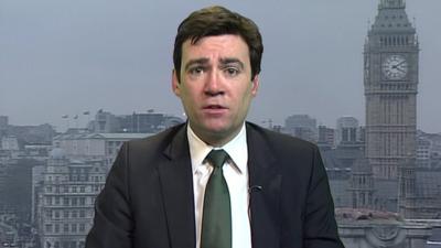 Shadow health secretary Andy Burnham