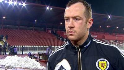 Scotland midfielder Charlie Adam