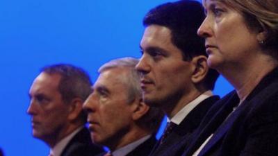 Jack Straw, David Miliband