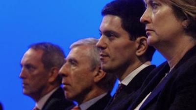 Jack Straw, David Miliband