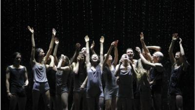 Dancers at the Bolshoi Ballet