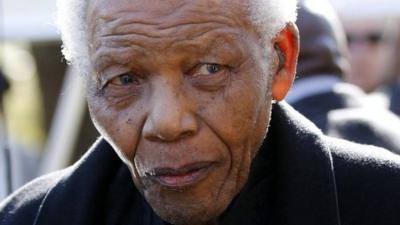 Nelson Mandela in June 2010