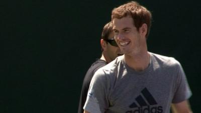 World tennis number three Andy Murray