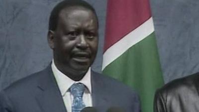 Prime Minister Raila Odinga