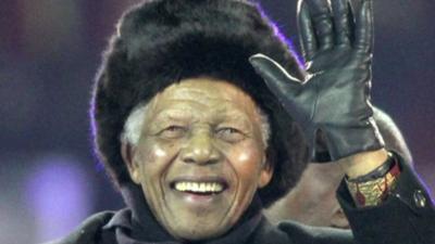 Nelson Mandela - file photograph