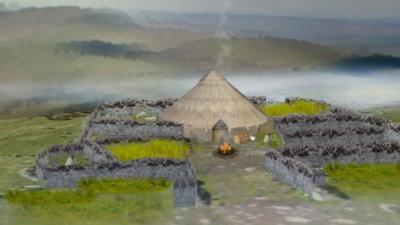 Milking Gap Iron Age farmstead