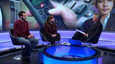 Ben Medlock and Amy O'Donnell talk to Tim Willcox