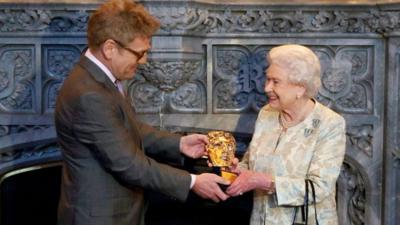 Queen receives Bafta