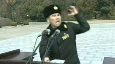 North Korean officer