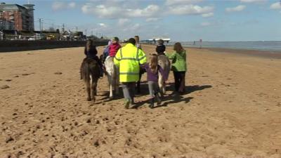 Cleethorpes beach